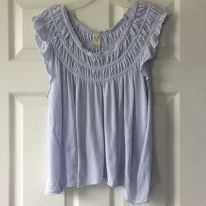Free People coconut gathered top